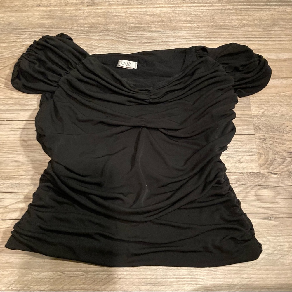 Cache Ruched Off the Shoulder Top - Picture 3 of 5